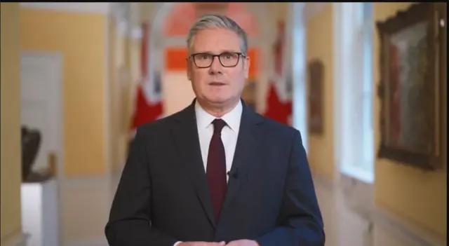 Raisul wasaaraha UK Keir Starmer 