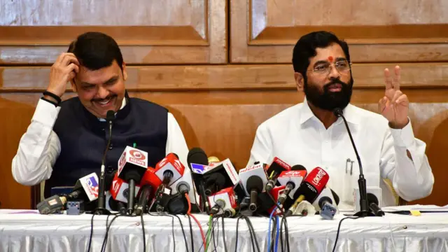 देवेंद्र फणवीस एकनाथ शिंदे