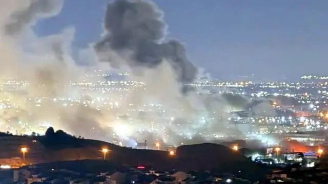 আজ সোমবার সকালে তেহরানের বিভিন্ন অংশে হামলা হয়েছে