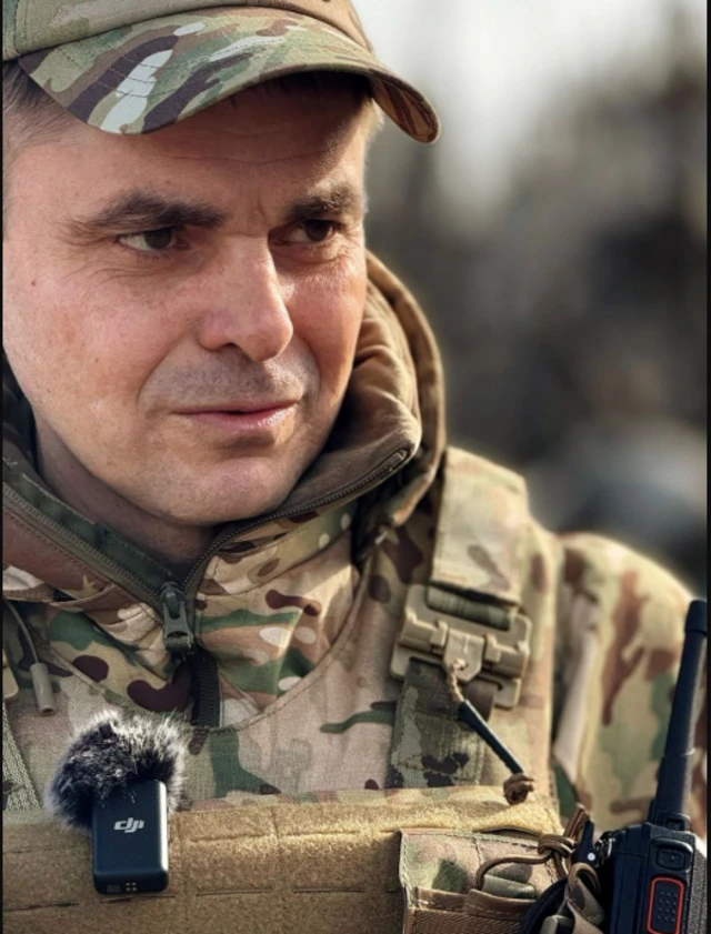 Человек в полевой военной форме