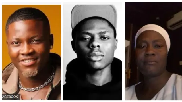 Aworan Primeboy, Oloogbe Mohbad ati iya Mohbad.