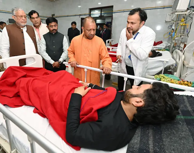 योगी और घायल