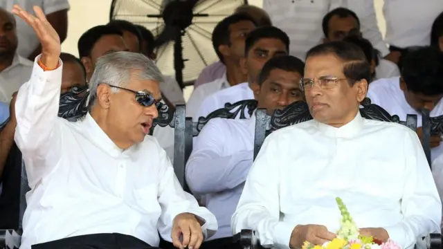 மைத்திரிபால சிறிசேன, ரணில் விக்ரமசிங்க