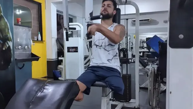 Mário Borgs na academia