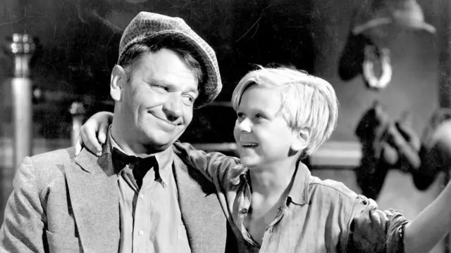 Jackie Cooper en "The Champ"