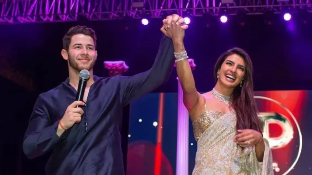 પ્રિયંકા તથા નિકની તસવીર