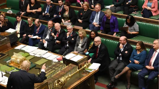 Джонсон в палате общин