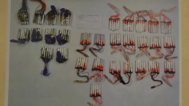 Khaalid Cali waxyaabaha qarxa ee lagu qabtay