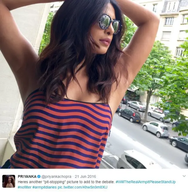 प्रियंका का पोस्ट