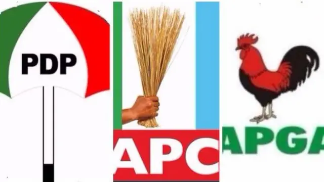 Njirimara PDP,APC na APGA