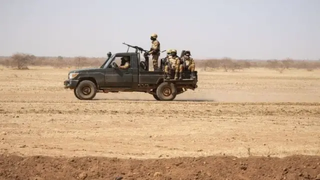የቡርኪና ፋሶ ጦር በቅኝት ሥራ ላይ