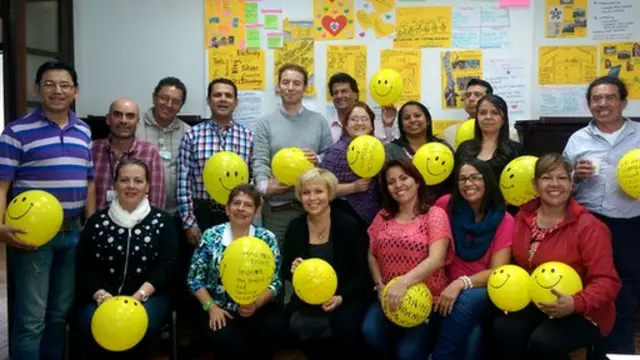 Profesores del SENA, Servicio Nacional de Aprendizaje de Colombia, que trabajaron con la Universidad de Ciencias Aplicadas Haaga Helia