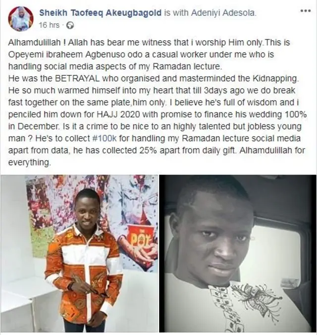 Aworan oju opo facebook Akeugbagold