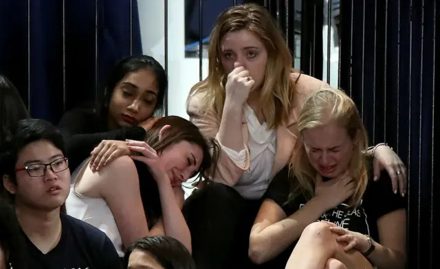 Seguidoras de Clinton en Nueva York