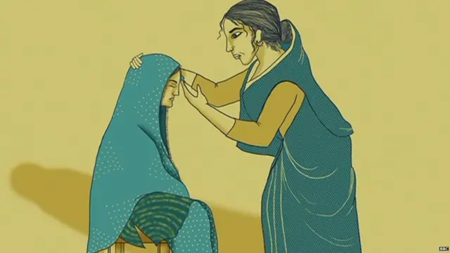 अल्पवयीन मुलीला लग्नासाठी तयार करताना तिची आई