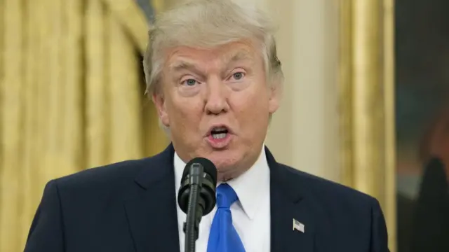 अमरीकी राष्ट्रपति डोनल्ड ट्रंप