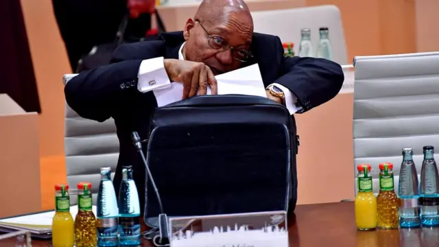 Aarẹ orilẹede South Africa tẹlẹri Jacob Zuma