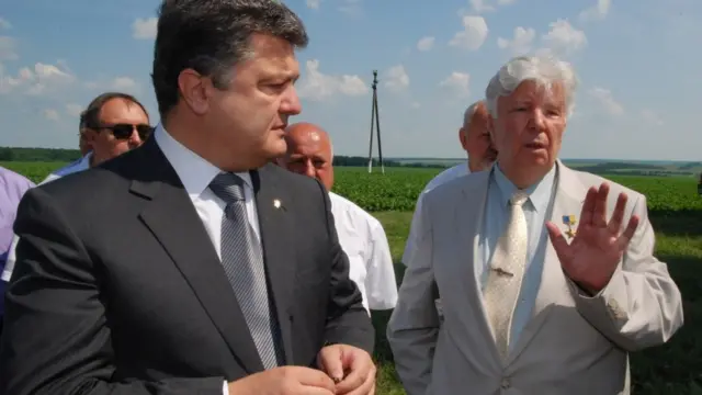 Петро та Олексій Порошенки