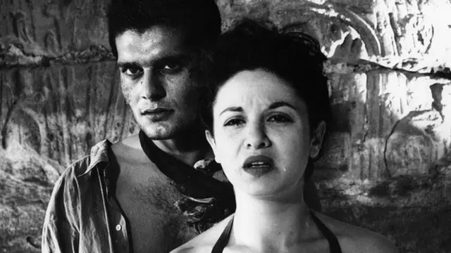 فاتن حمامة وعمر الشريف