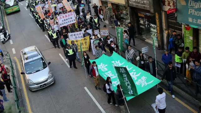 2014澳门回归游行