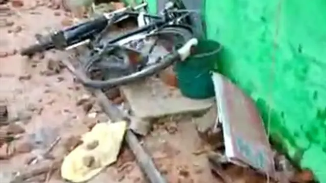 ব্যাপক ধ্বংসযজ্ঞ চালানো হয়েছে এলাকায়