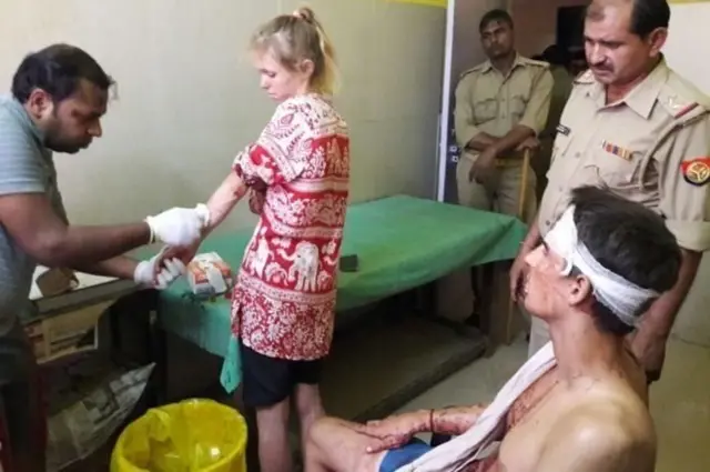 स्विस जोड़े पर हमला