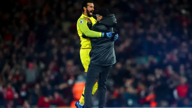Klopp na Alisson