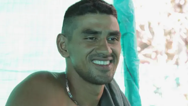 David en la conferencia de las FARC.