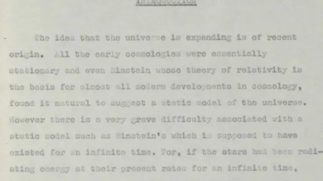 விரிவடையும் பேரண்டத்தின் பண்புகள்