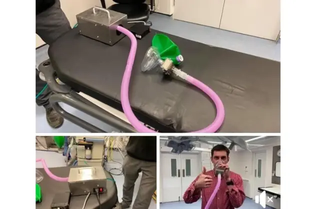 دستگاه کمک تنفسی