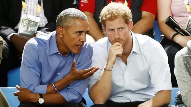 बराक ओबामा, प्रिंस हैरी