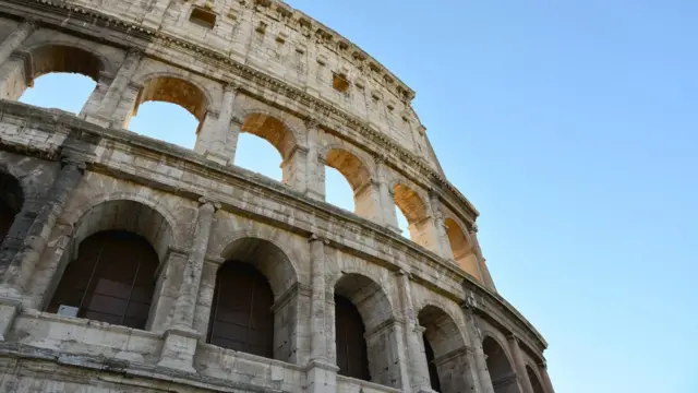 Vistas del Coliseo de Roma