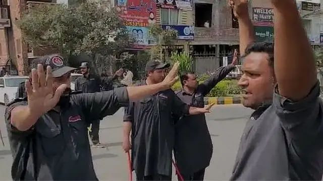 گجرانوامہ میں احتجاج