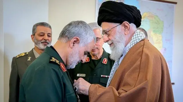 خامنهای و قاسم سلیمانی