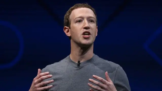 Mark Zuckerberg, founder of Facebook.