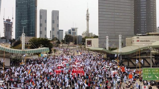 Протест в Тель-Авиве
