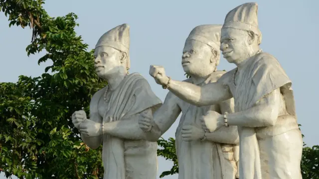 Idejo statue for Lagos.