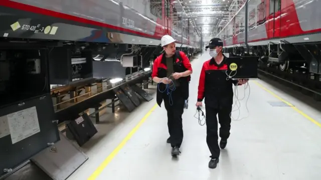 Завод "Уральские локомотивы" в Свердловской области