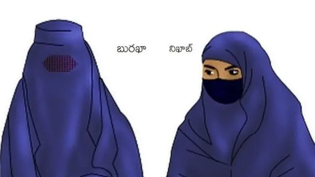 బురఖా, నిఖాబ్