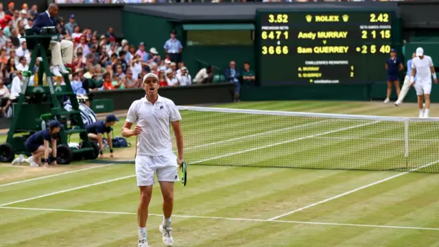 Final entre Sam Querrey y Andy Murray