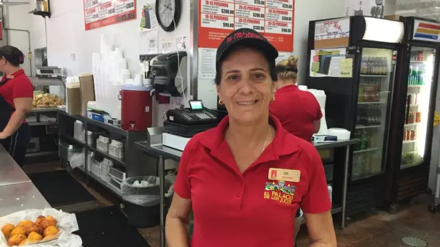 Alina Saavedra, cubana que vive en Miami.