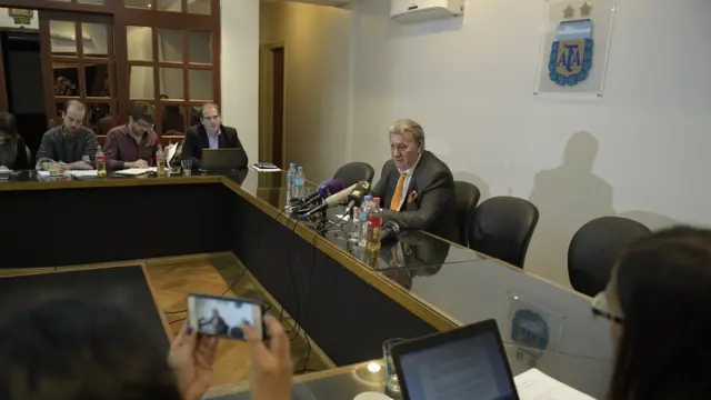 Armando Pérez, presidente de la AFA