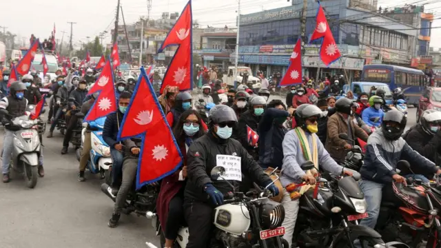 पोखरामा प्रदर्शन