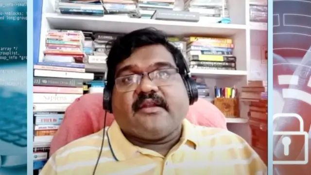 சைபர் பாதுகாப்பு வல்லுநர் வினோத் ஆறுமுகம்