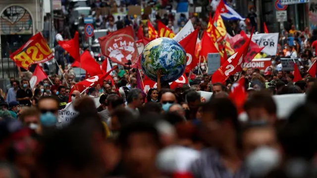 Temmuz ayında İtalya'da yapılan G20 toplantısı atılan adımları yetersiz bulan çevre gruplarının protestolarına yol açmıştı