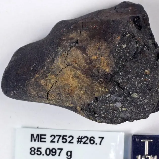 Meteorito Murchison, que cayó en Australia en 1969