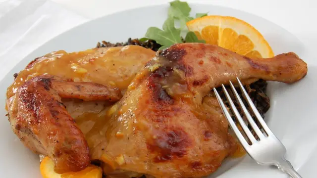 Утка с апельсинами