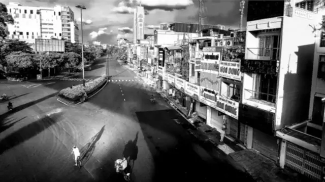 Sài Gòn vắng lặng những ngày phong tỏa