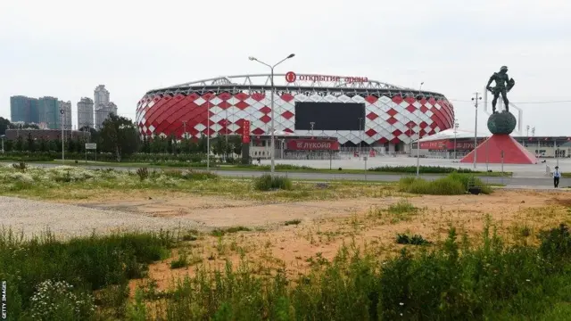 ورزشگاه اسپارتاک، مسکو
