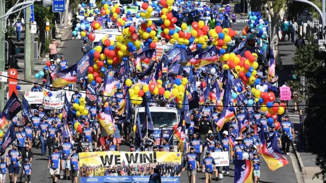 Hari Buruh, Australia, Brisbane